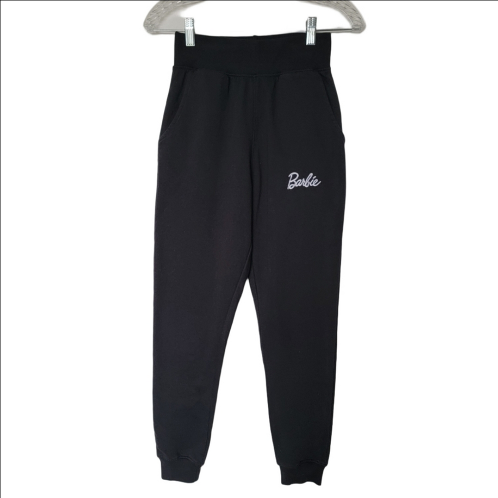Missguided + Black Barbie Joggers - Picture 1 of 5